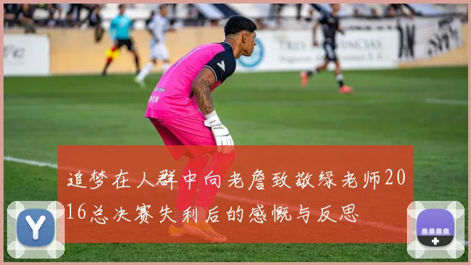 追梦在人群中向老詹致敬绿老师2016总决赛失利后的感慨与反思